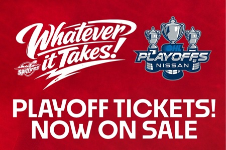 Windsor Spitfires Playoffs vs Guelph Storm Round 1 Home Game #4 *if necessary
